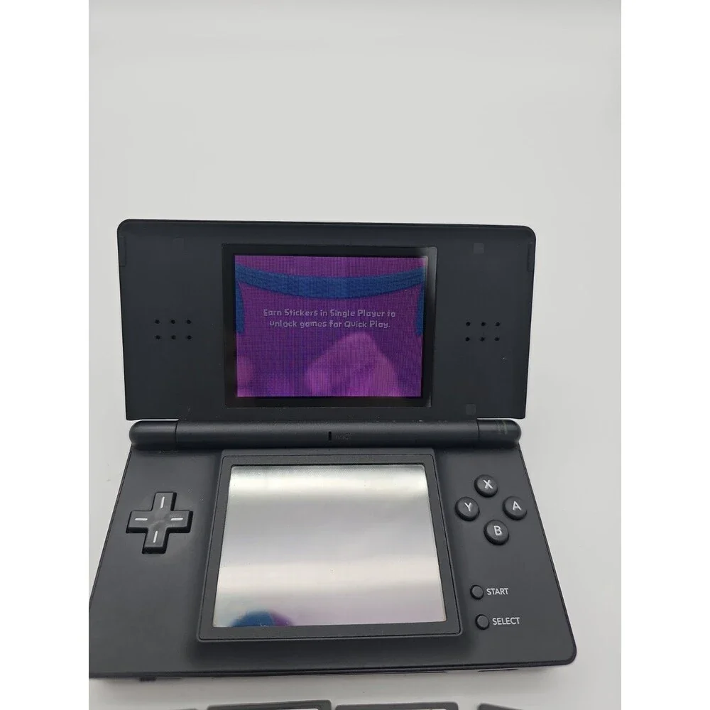 Pre-Owned Working Black Nintendo DS W Four Games No Charger Or Stylus
